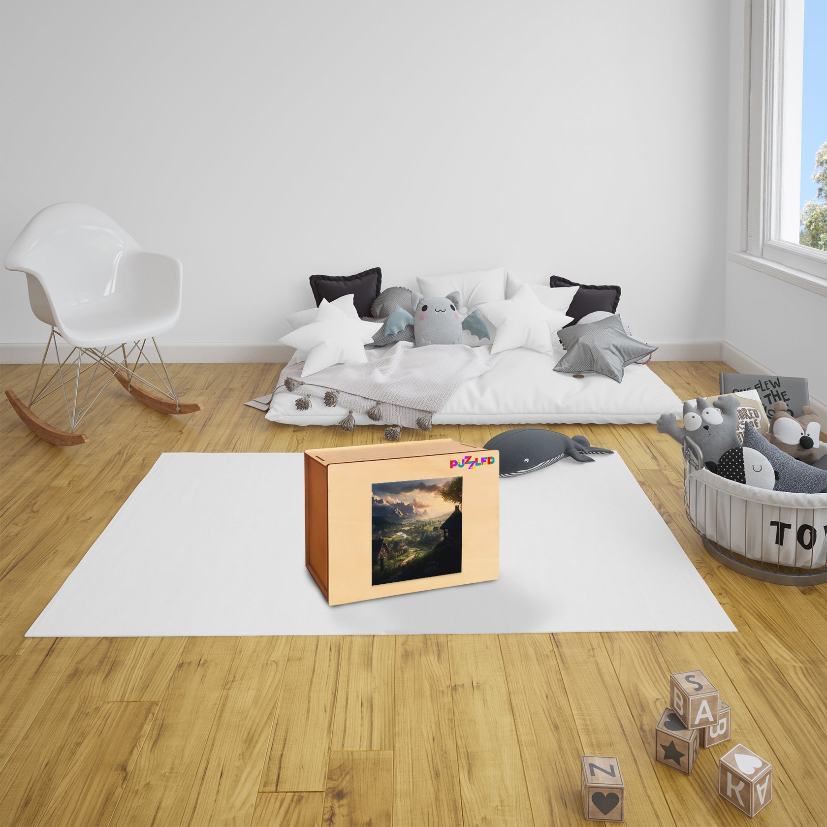 Village By The Mountains