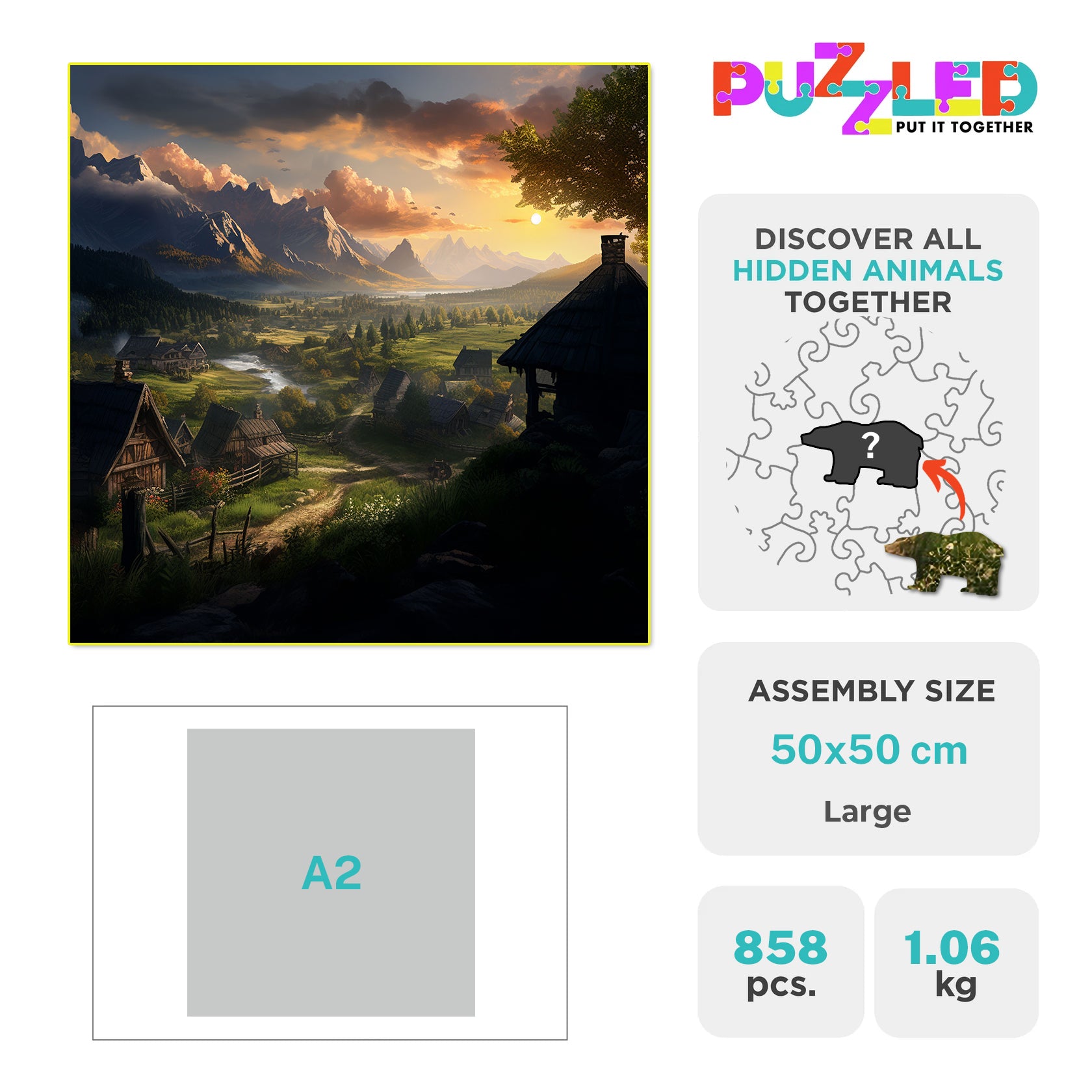 Village By The Mountains