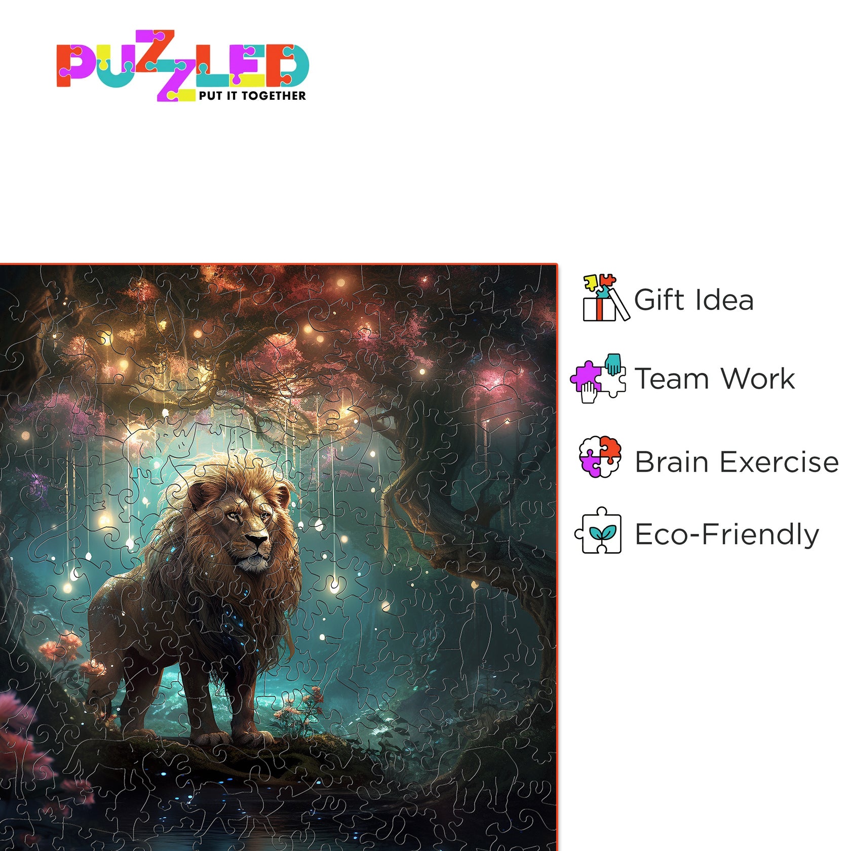 Magical Forest - Lion2