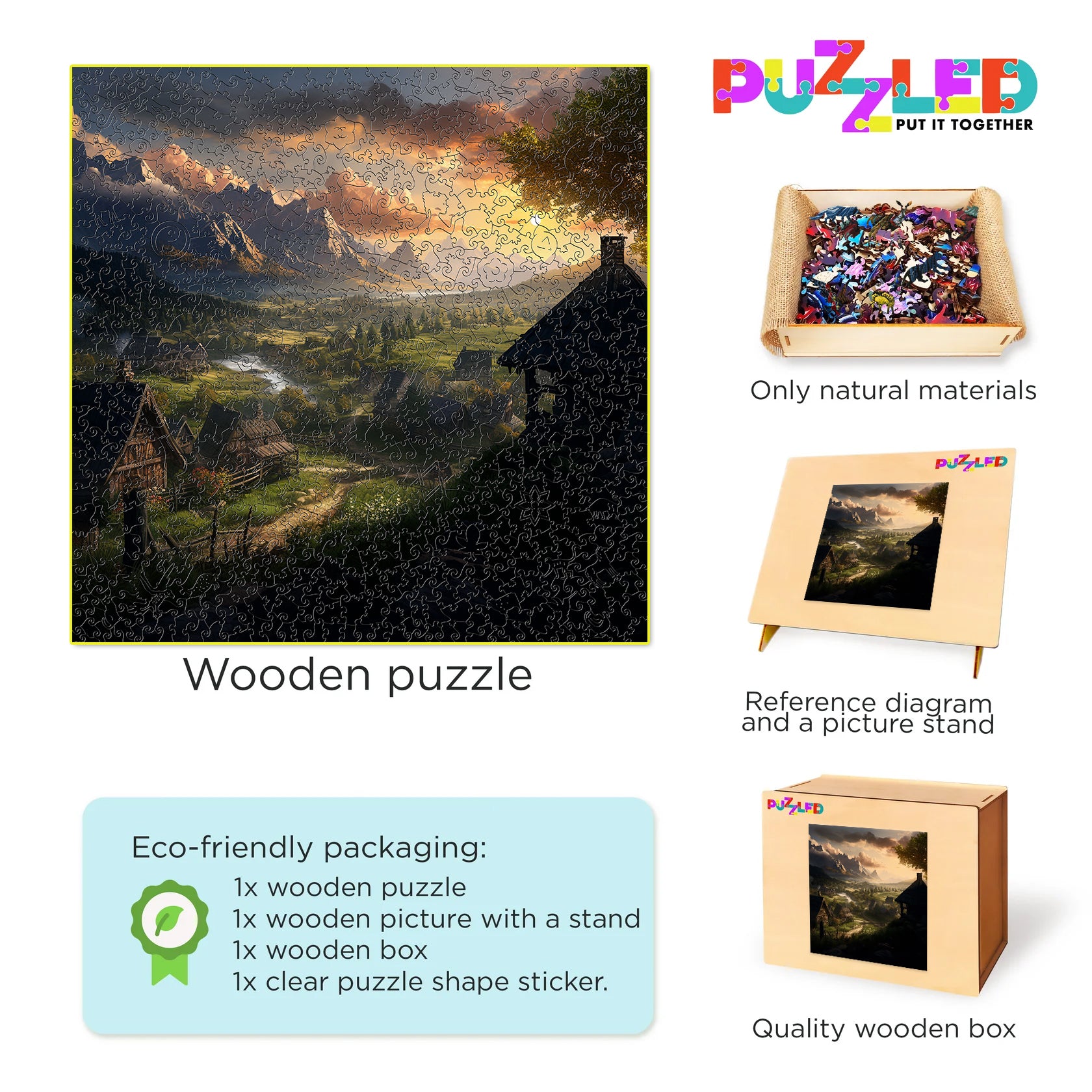 Village By The Mountains