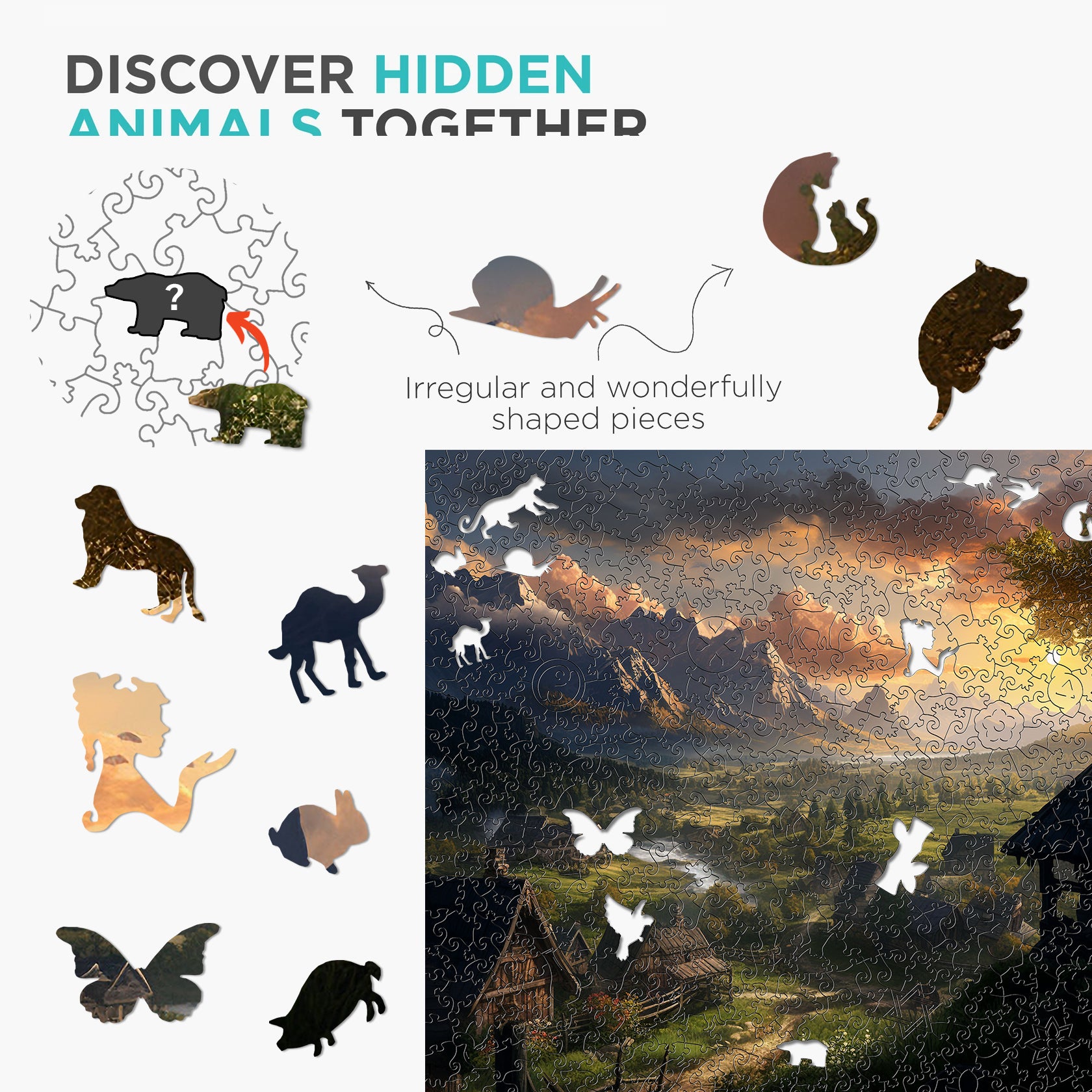 Village By The Mountains