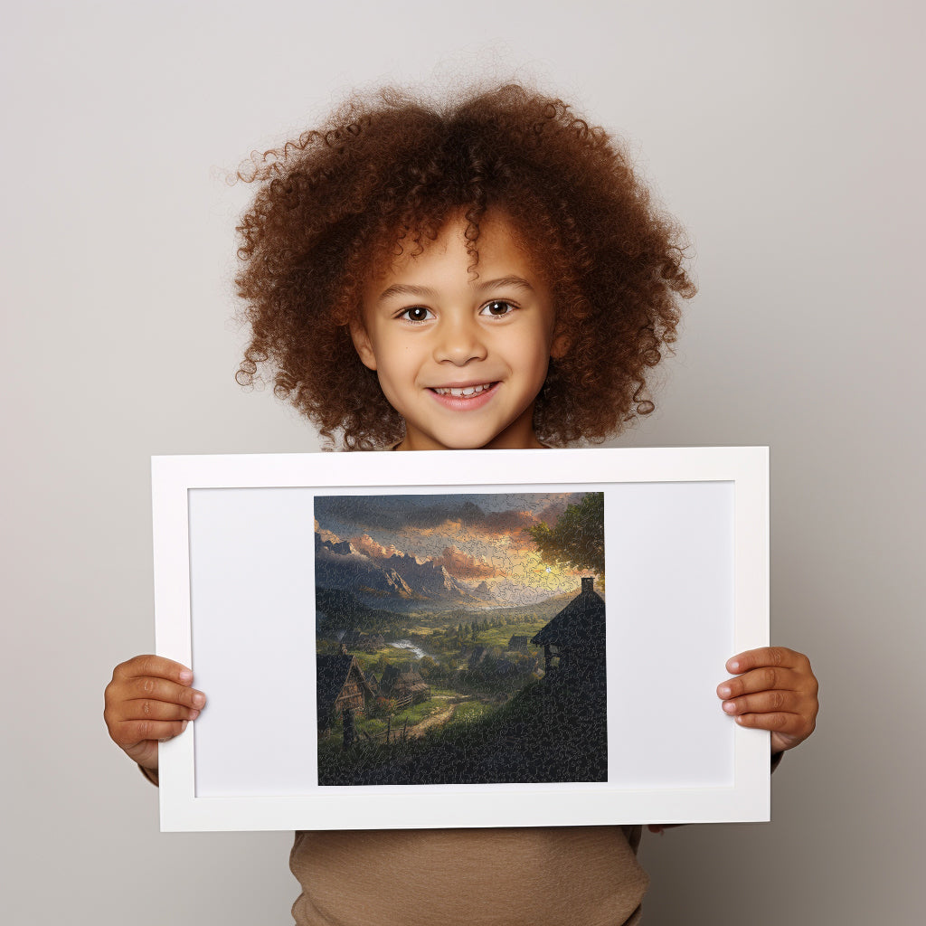 Village By The Mountains