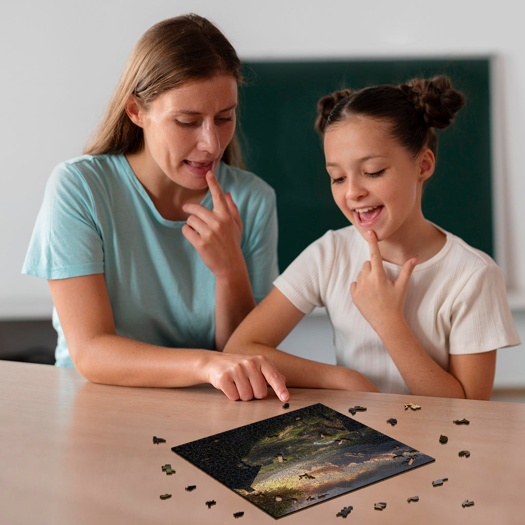 Village By The Mountains