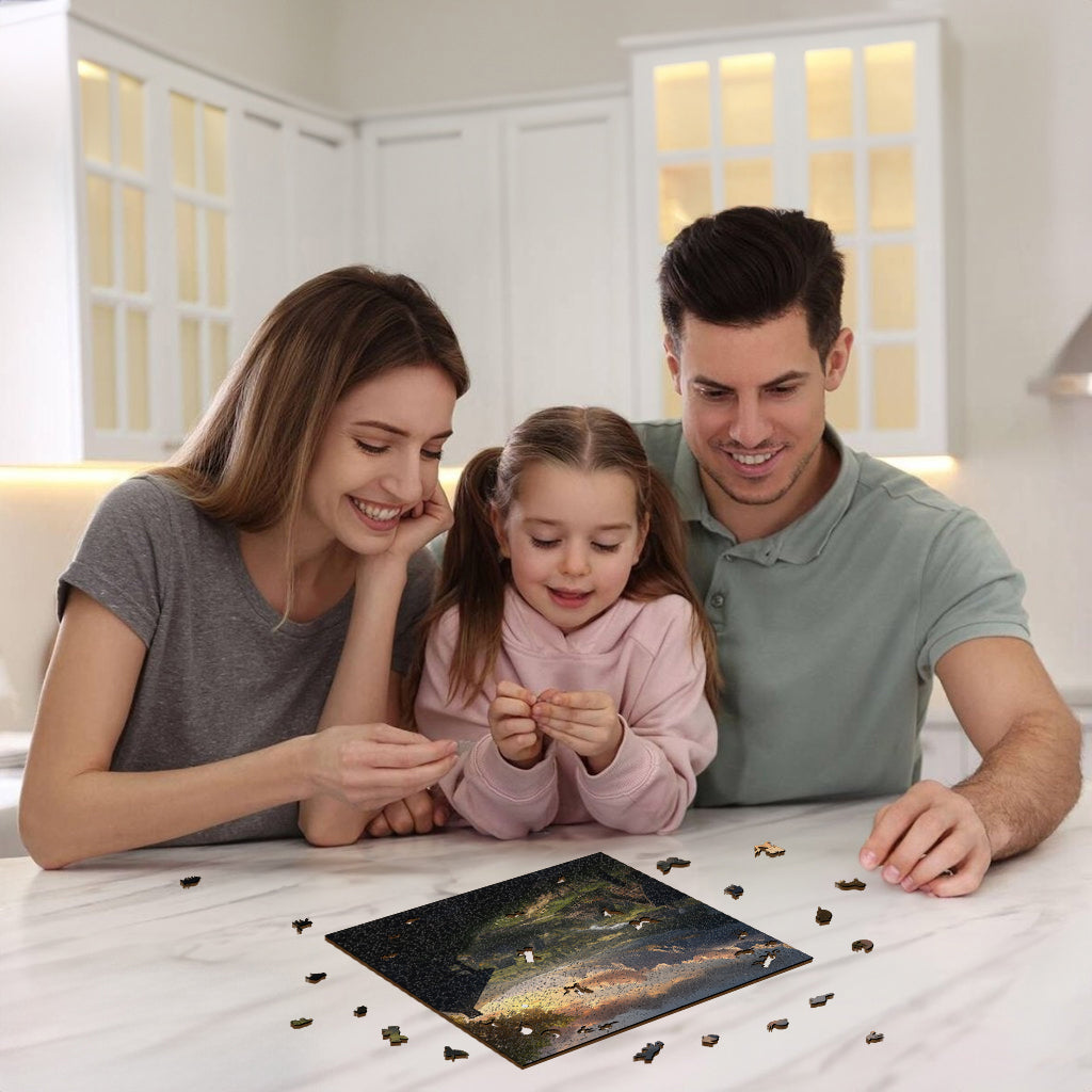 Village By The Mountains