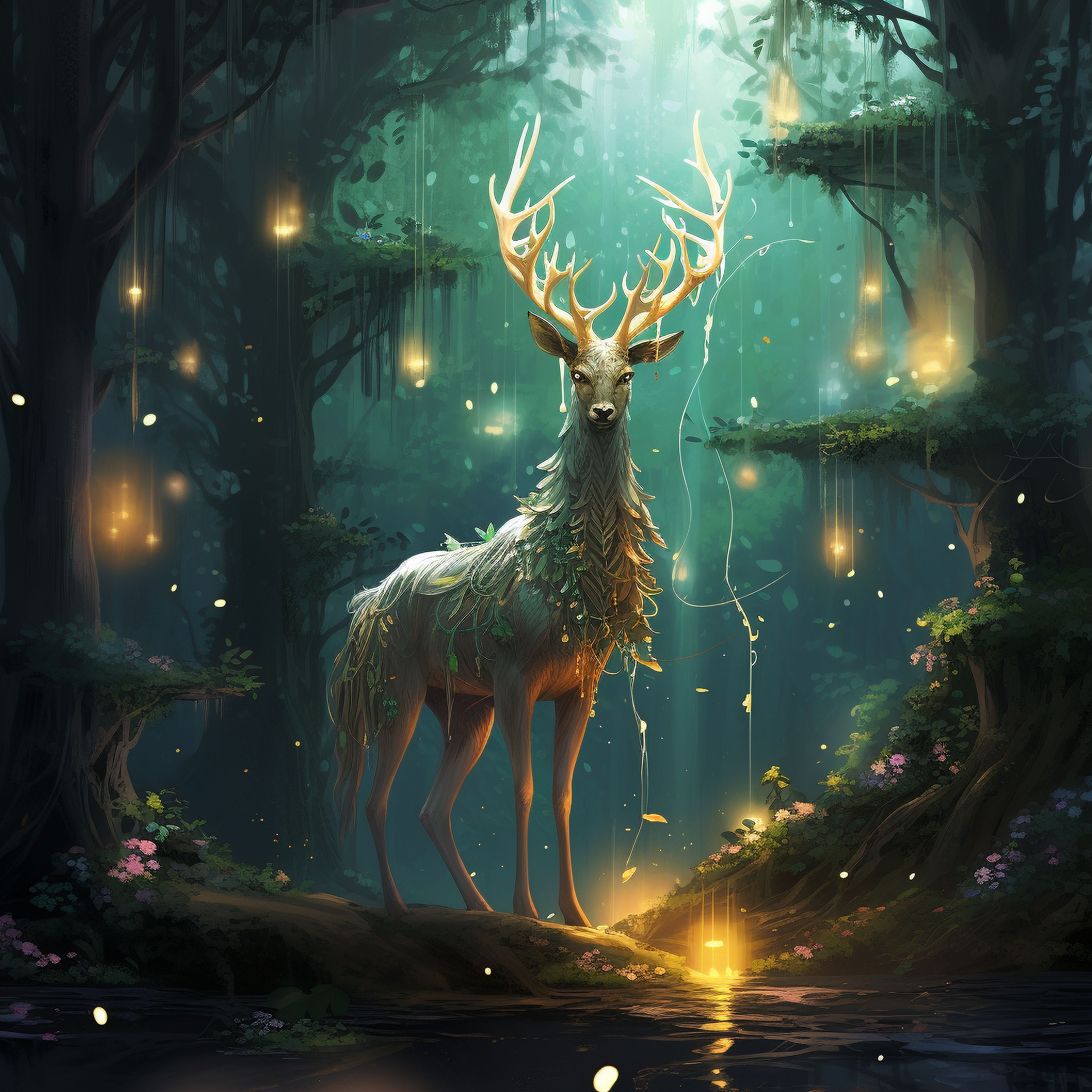 Magical Forest - Deer3