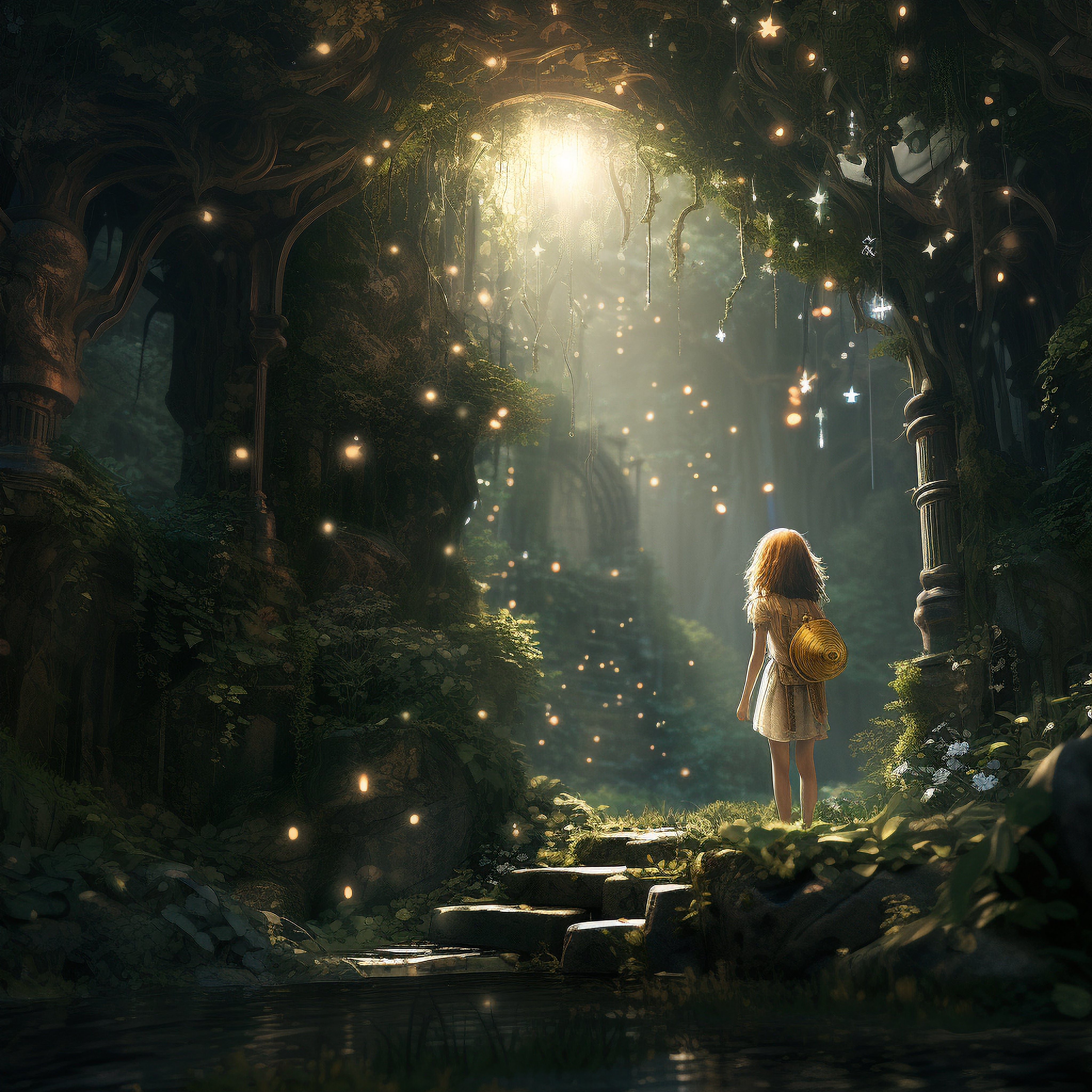 Magical Forest - Girl