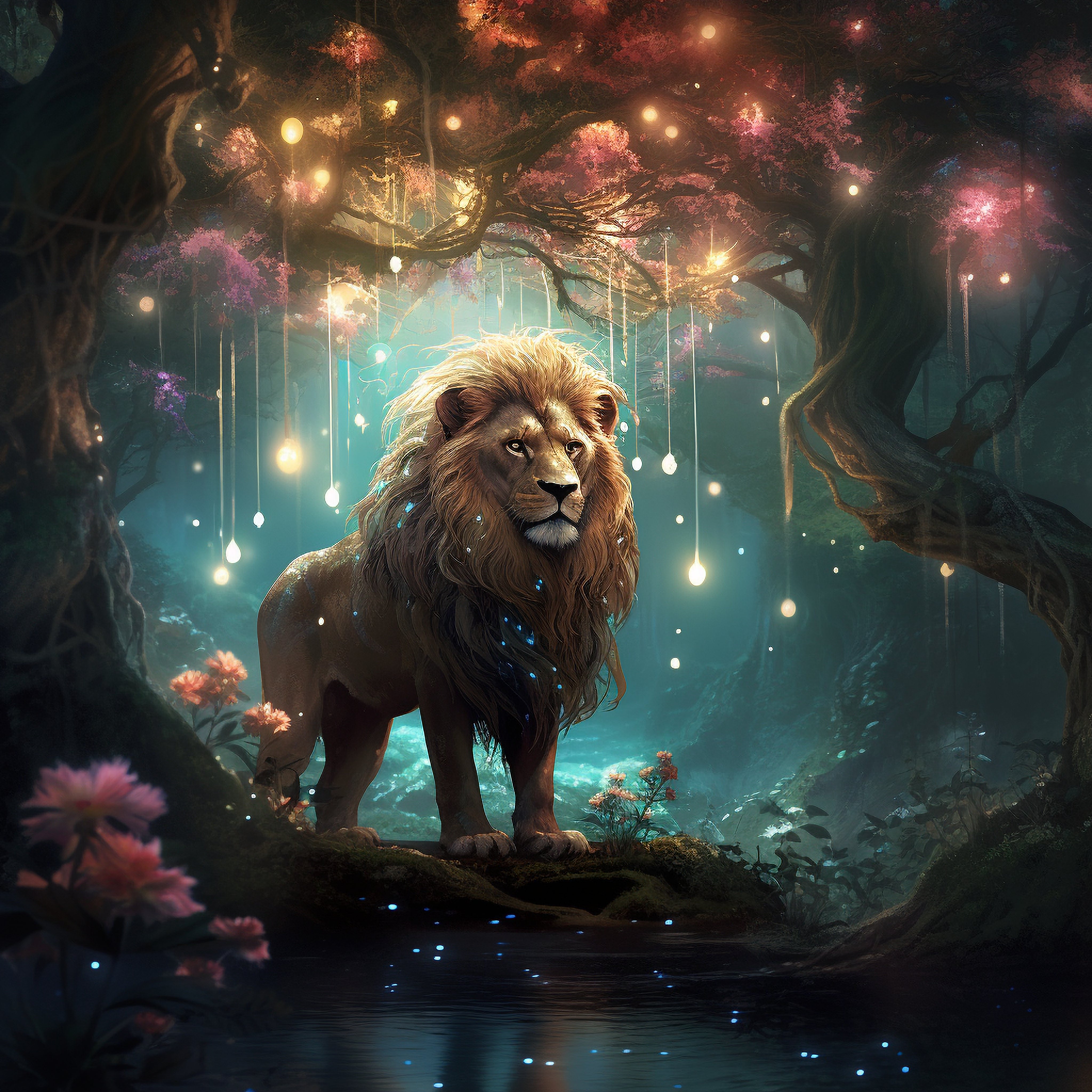 Magical Forest - Lion2