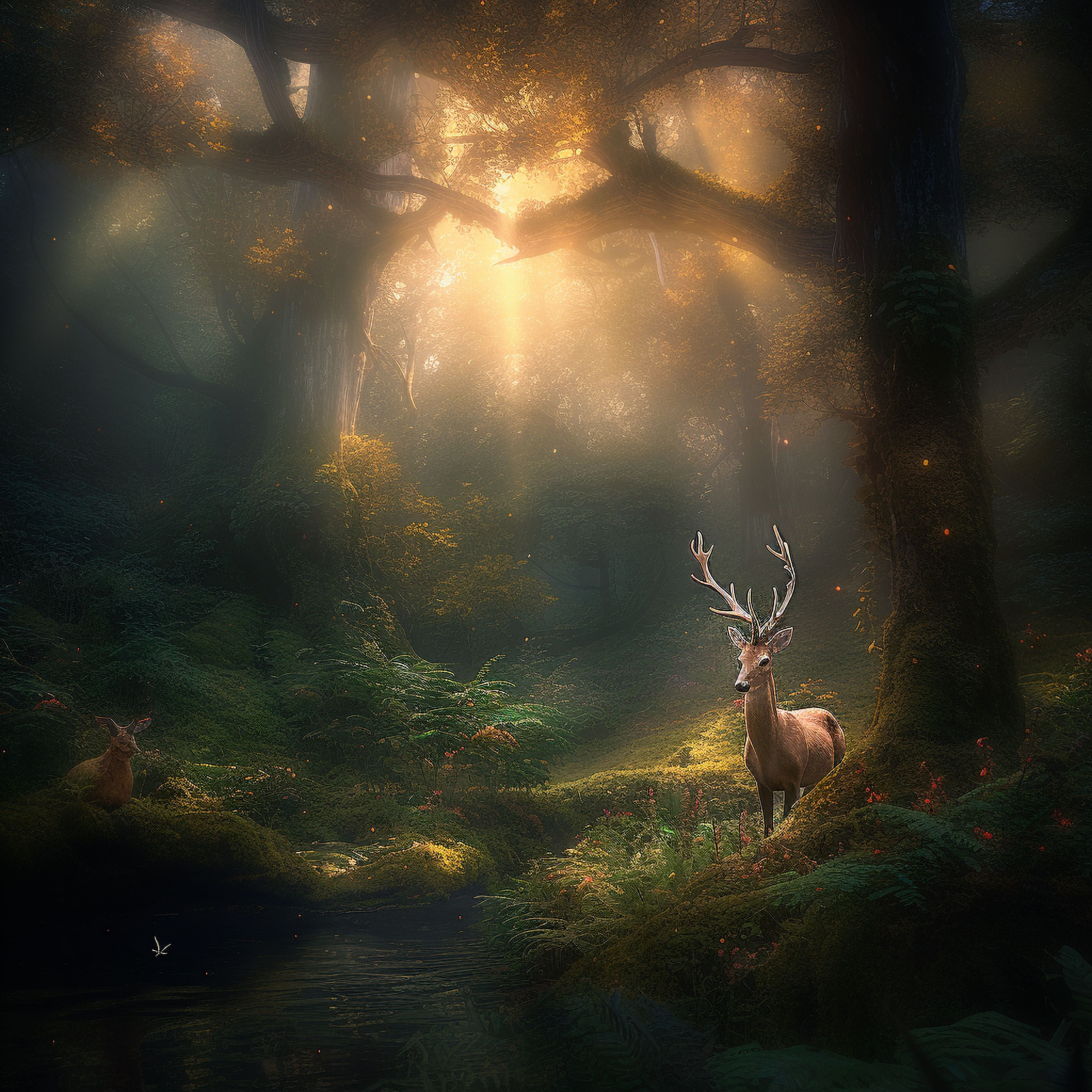 Magical Forest - Deer2