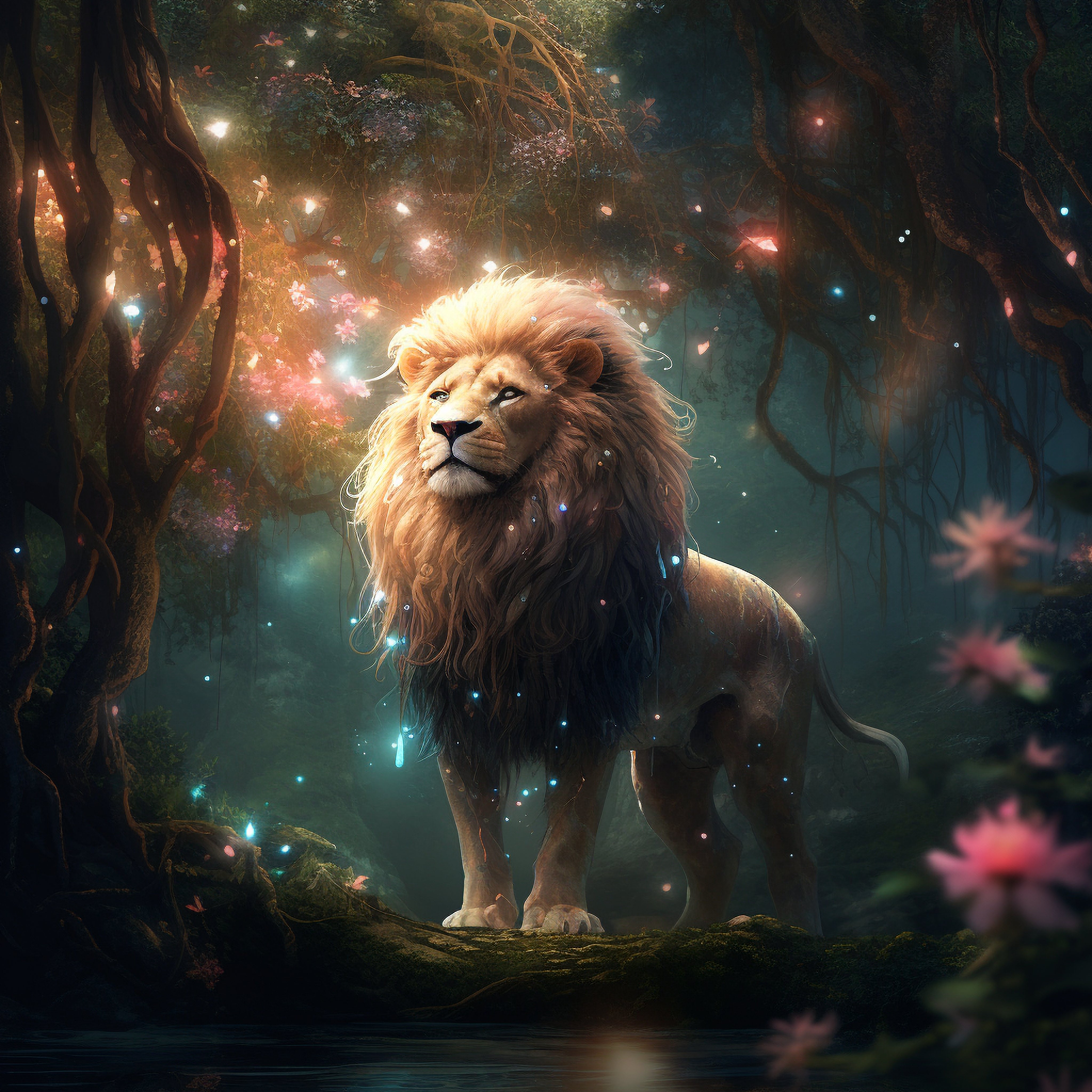 Magical Forest - Lion1